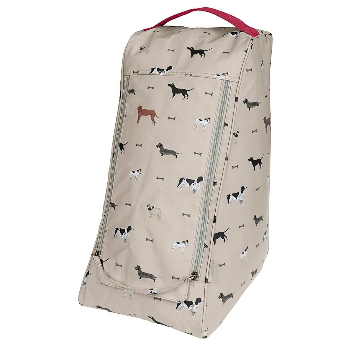 Sophie Allport Oilcloth Boot Bag - Woof design