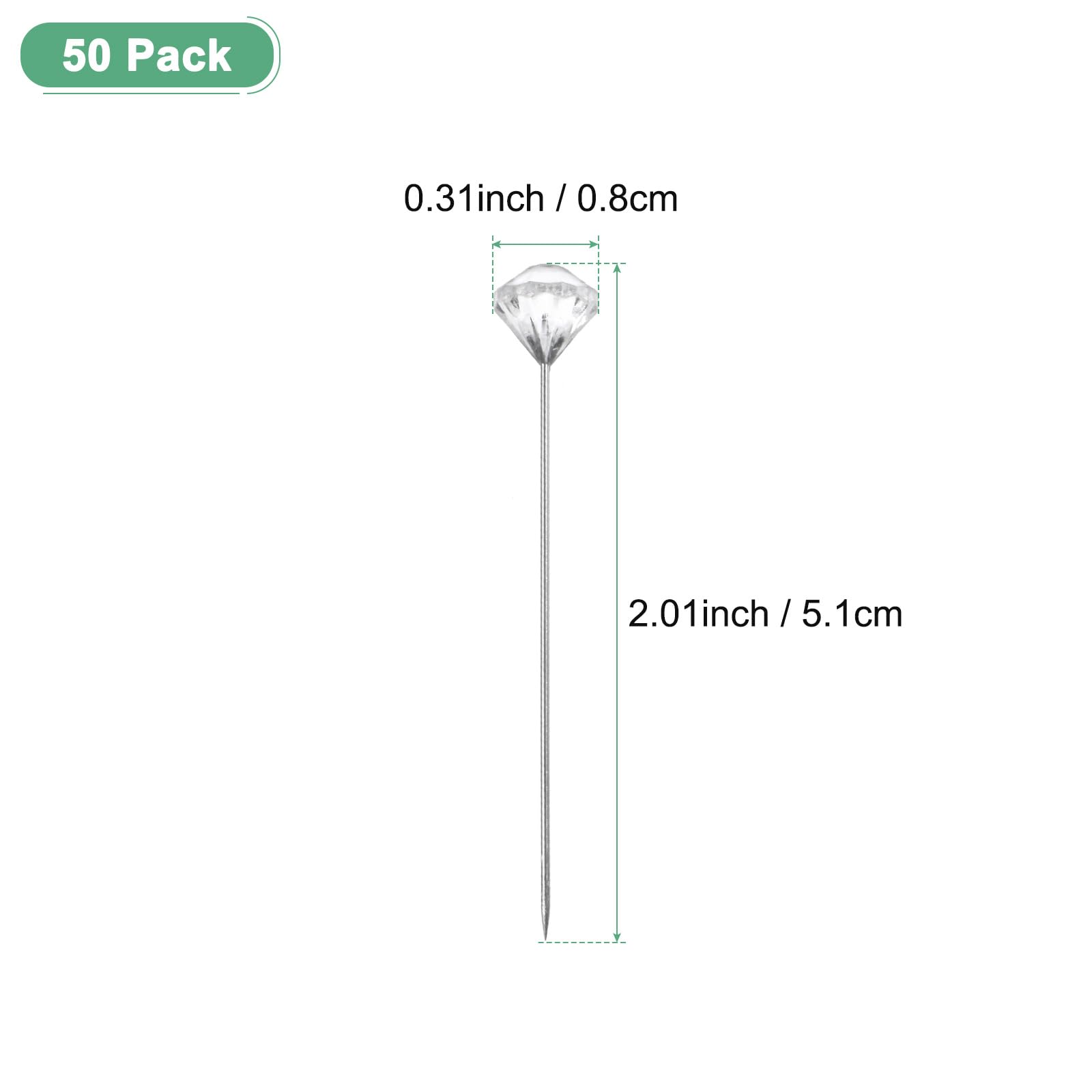M METERXITY 50-Pack Corsage Boutonnieres Pins - Image 3