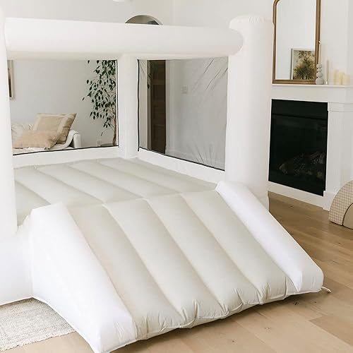 Miniatura 4 de SMOL Cama inflable para interiores y exteriores casa neutra para niños de 3 a 8 años casa inflable para niños casa de salto para niños con soplador