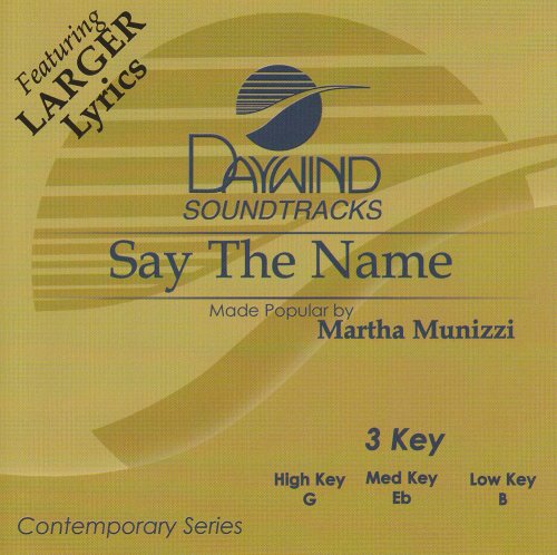 Say The Name [Audio CD] Munizzi, Martha