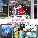 WISHOMEIN Liquid Chalk Pens for Blackboard - 8 Colors Wipeable Chalk Markers with 10mm Jumbo Thick Tips, Chalkboard Markers for Car Window Drawing, Glass, Menu Boards - Image 10