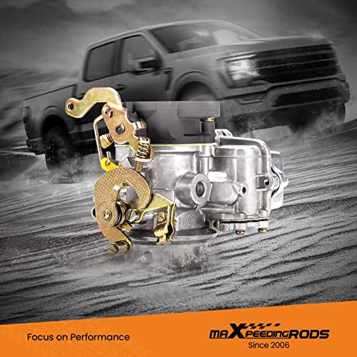Maxpeedingrods 1 Barrel Carburetor For Ford 1957 1960 1962 144 170 200 223 6Cyl Engine Replace For Holley1904 Carb Manual Choke #TOP6
