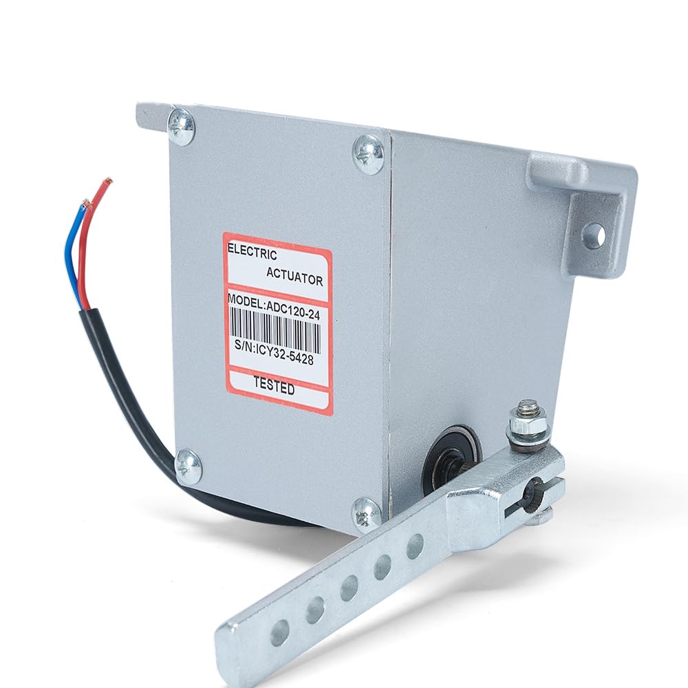 ADC120 12V 24V Electronic Controller Motor Actuator Govornor Fuel Pump Diesel Genset Part Linear Rotork External Type(24V)
