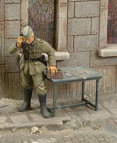 Figura Modelo Kit Teléfono 1:35 Resina Sin Pintar miniatura 1
