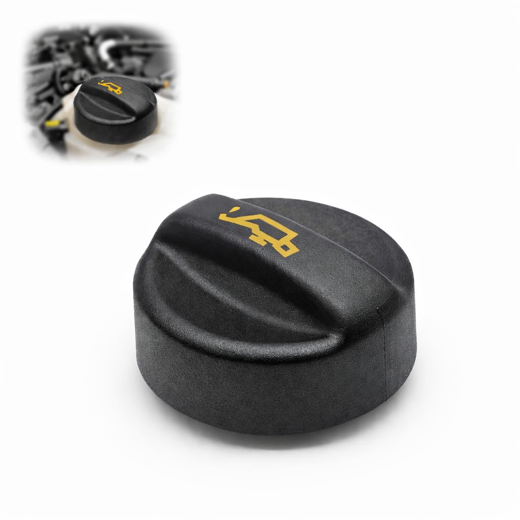 Bouchon Huile Moteur Pour Peugeot,Citroën Remplace OEM 670015080 9675477380 | ABS robuste, pour Peugeot 208 308 508 2008 3008 & Citroën C2 C3 C4, Installation facile, Compatible Peugeot & Citroën