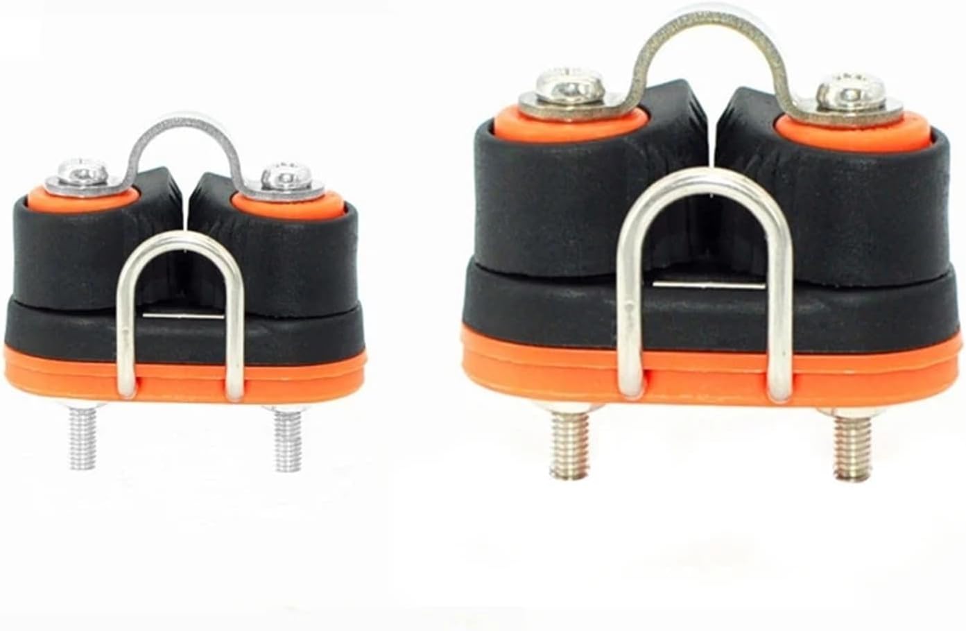 Boat Accessories Composite Ball Bearing Locking Cleat Line Pilate Equipment Quick Entry Rope Wire Fairlead Sailing(Small)