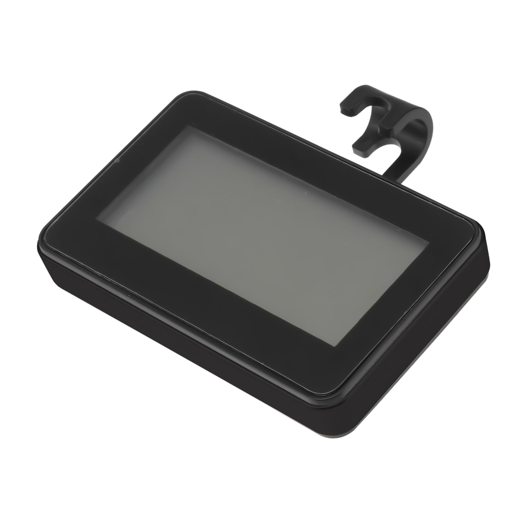 Cabilock High Precision Alarm Thermometer for Refrigerators and Freezers Magnetic Back with Stand and Hook Easy to Read Digits Range to Black Shell