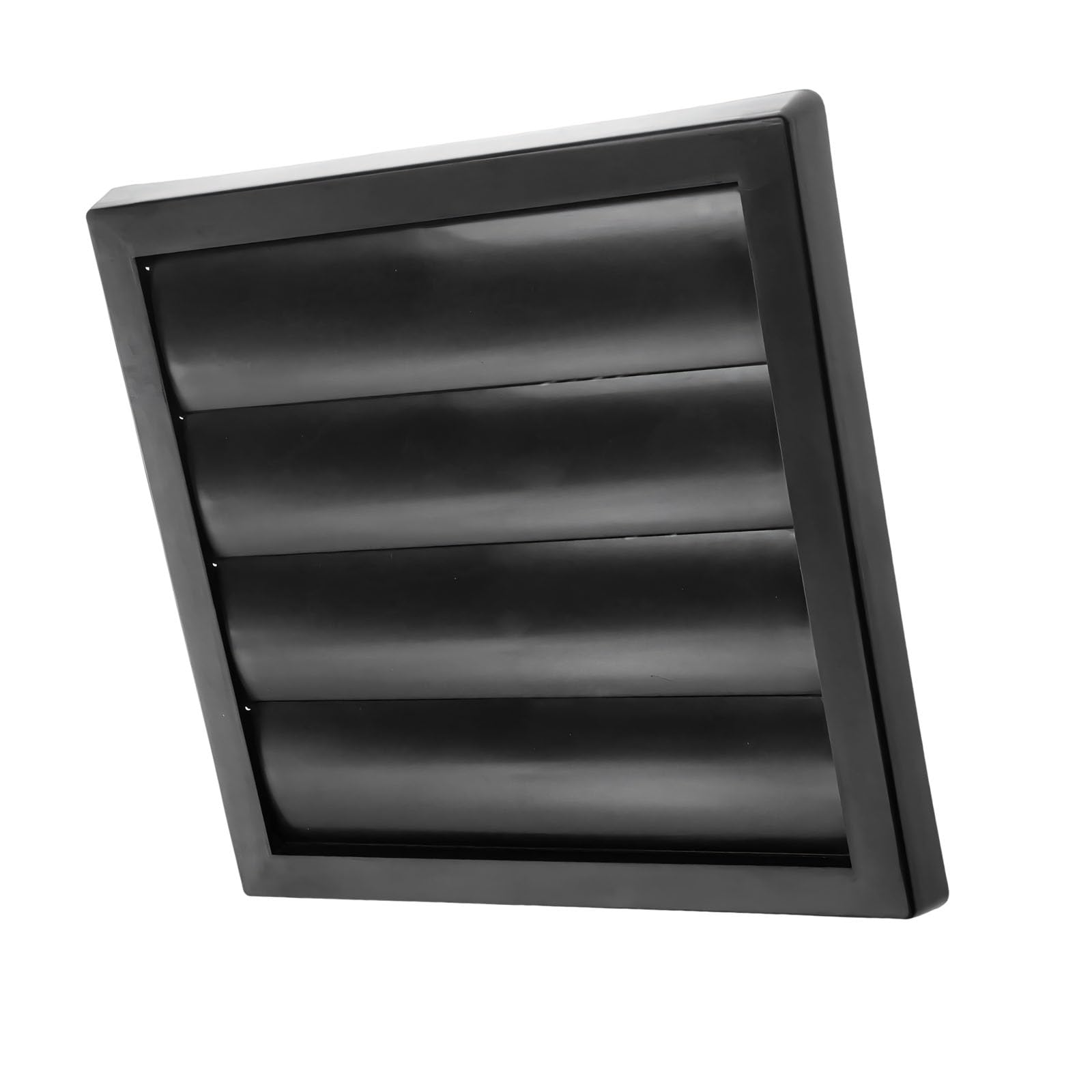Louvered Dryer Vent Outlet Cover with Flange Adjustable Way Louvers Vent for Secure Installation Way Outlet