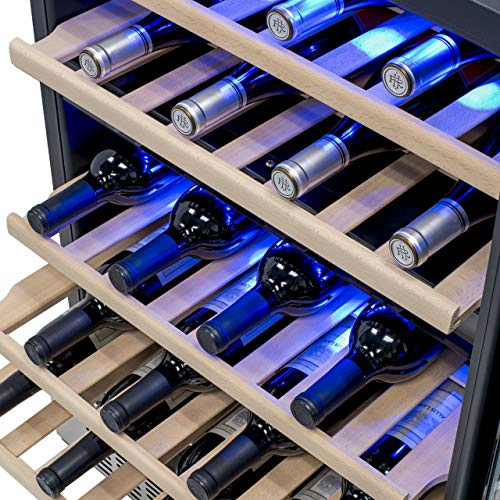 NewAir 46Bottle Dual Zone Wine Cooler [Detailed Review] Indepth