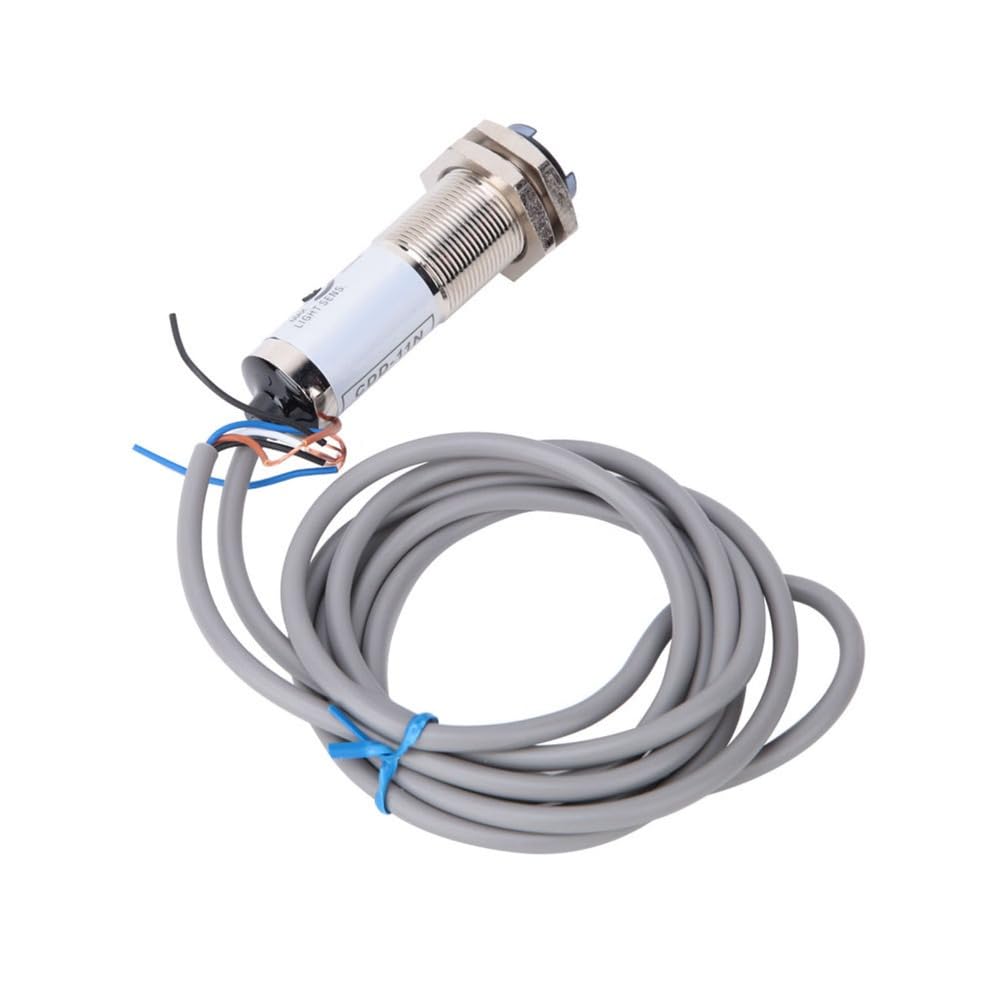 CDD-11N Infrared Proximity Sensor 1-10cm Detection NPN NO 4-Wire 12-24V DC IP66 Metal Housing Diffuse Reflection Photoelectric Switch
