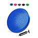 CSKJ Cojín inflado de estabilidad oscilante, disco de equilibrio, asiento de Wiggle, para entrenamiento de estabilidad (azul)