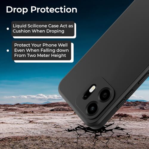 Image of A rtistque Back Cover Case for OnePlus N6 5G | Camera Protection | Shockproof TPU | Stylish Protective Design | Slim Fit | Ultra Matte | OnePlus N6 Back Cover - Black