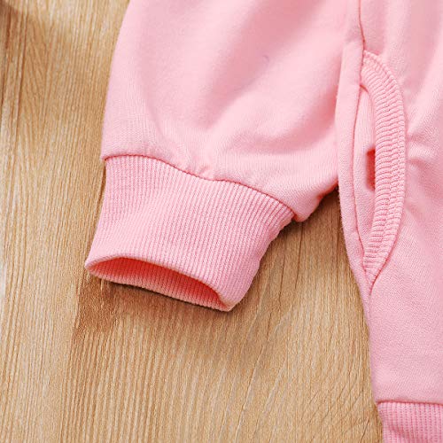 Image of CM C&M WODRO Toddler Girls Clothes Winter Warm Long Sleeve Tops+Long Pants Set