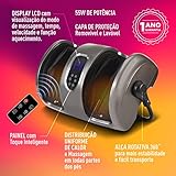 Massageador de Pés, Pernas e Panturrilhas Elétrico Com Shiatsu Foot Bivolt - Relaxmedic glide