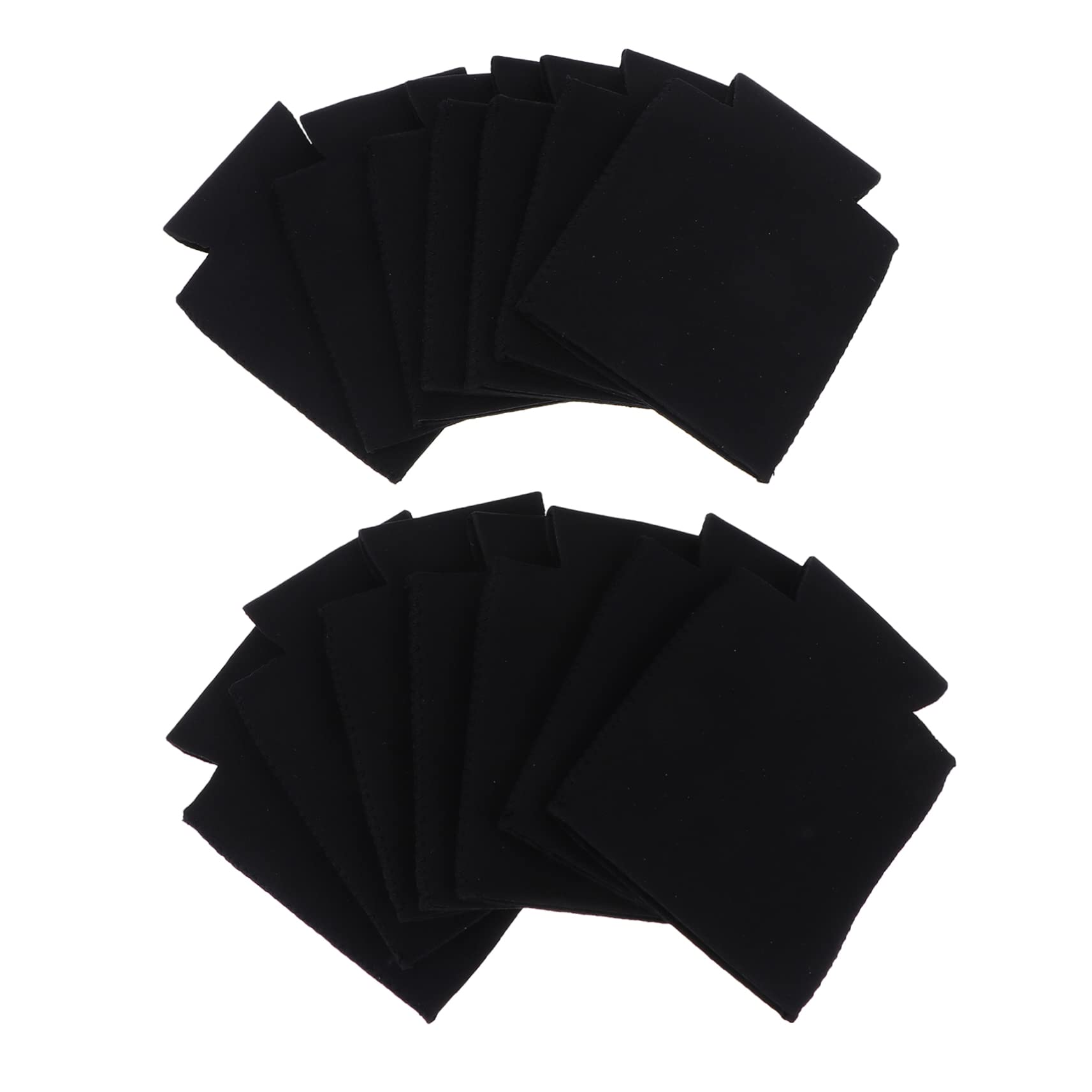 Unomor 14pcs Can Set Simple Beer Ring-pull Can Sleeve Beer Bottle Covers Retro Cooler Canning Jar Lids Beer Can Soda Can Sleeve Water Bottle Cooler Can Beverage Sleeve Bar Black Cloth