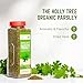 Organic Parsley Flakes 4.23 oz - Organic Dried Parsley Flakes for Cooking & Garnishing - USDA Certified, Kosher, Gluten Free - The Holly Tree