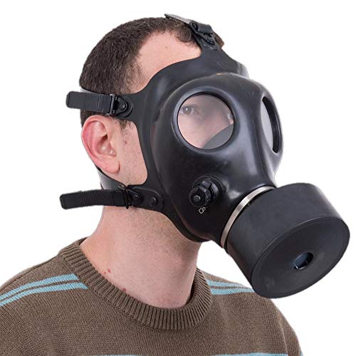 Israeli Gas Mask and Straw with NATO Specifications NBC 40mm Filter