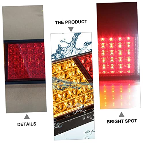 Feux de remorque LED étanches et durables pour kit de remplacement - 5