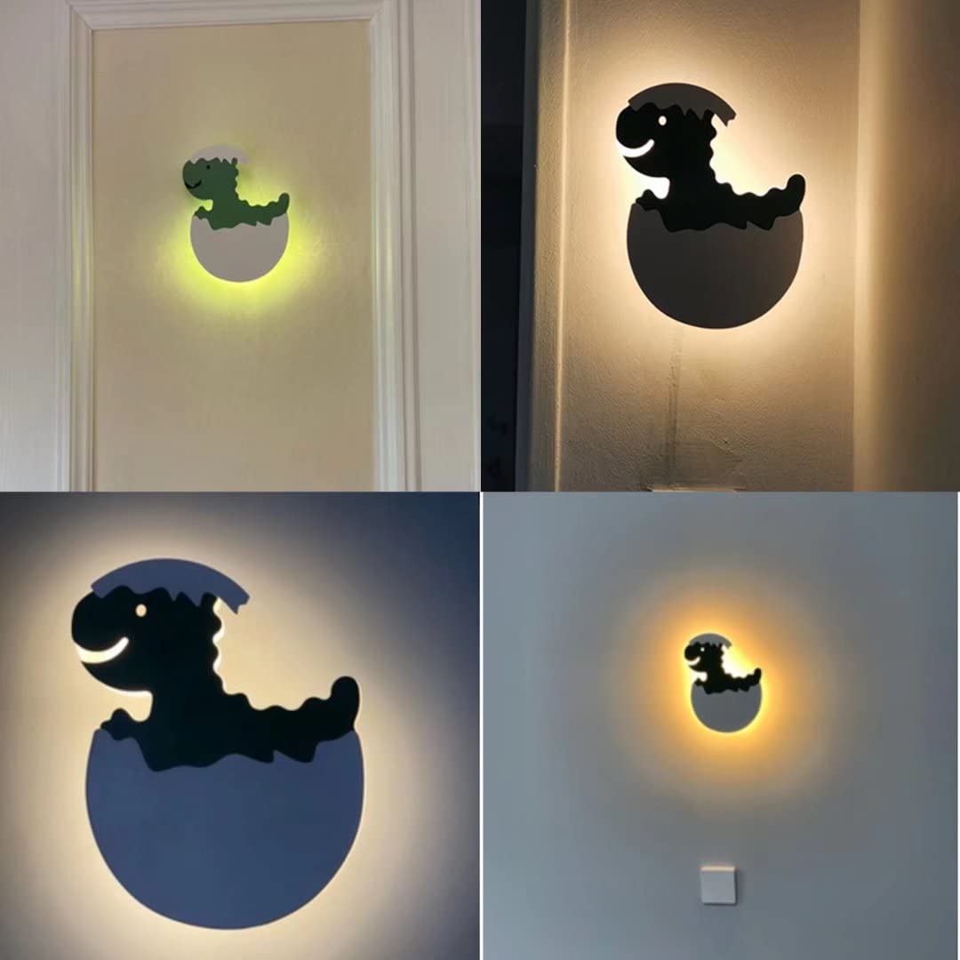 Kreskówka pokój dziecięcy lampa ścienna sypialnia lampka nocna kreatywna LED lampa ścienna oświetlenie ścienne dla chłopców, dziewcząt, pokoi dziecięcych, przejście, ściana tła