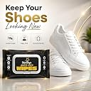 StarShyn Shoe Cleaning Wipes | Sneaker Cleaner Wipes | Quick Shoe Cleaner for Sneakers & Sports Shoes | Dirt & Stain Remover Wipes | 80 Pulls | Pack of 3 gallery image