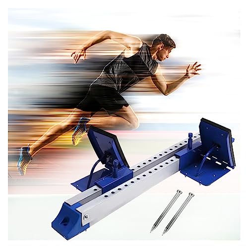 Blocs de départ en caoutchouc et aluminium Lightning Track de sprint - 2