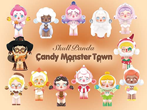 Amazon | POP MART SKULLPANDA Candy Monster Town シリーズ PVC&ABS製