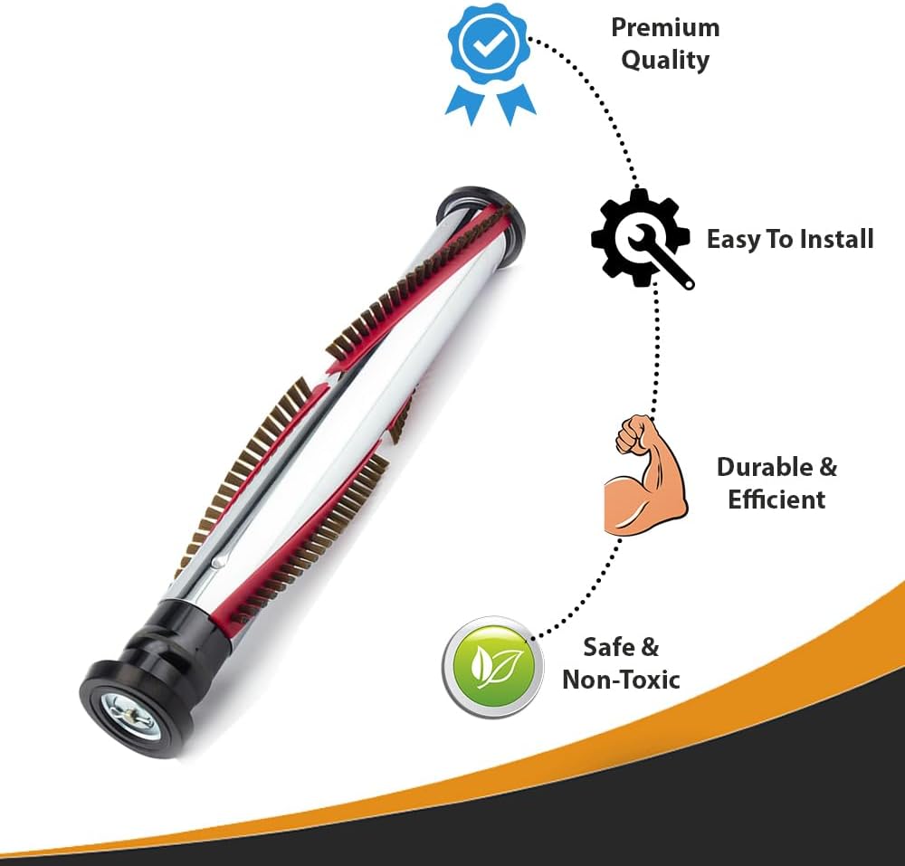 Replacement For D012-2500 14 inch Vacuum Cleaner Brush Roll Assembly Compatible For Carpet Pro CPU1, CPU2T, CPU3QD, CPU4N