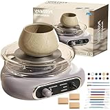 【Bassin amovible et facile à nettoyer】Cette machine à poterie présente un design entièrement détachable, ce qui facilite le démontage pour le nettoyage. Le plateau tournant amovible et les rainures garantissent que l'entretien de votre ensemble d'argile céramique est simple, avec une structure compacte qui occupe peu d'espace.