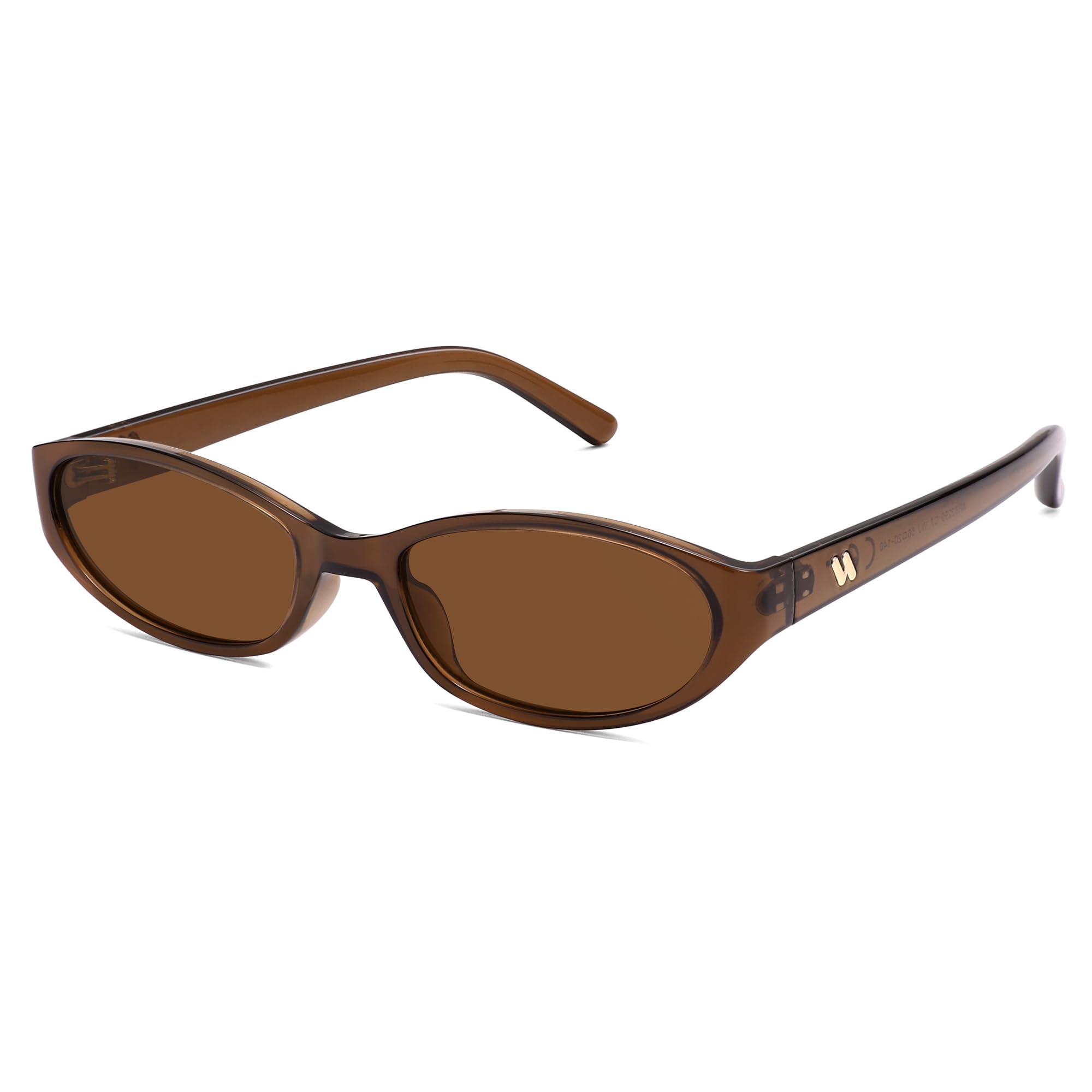 Retro Oval Sunglasses Womens Mens Y2k Trendy Cateye Shades AR82299