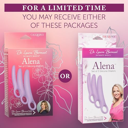 CalExotics Alena Dilator Set de Dr Berman kit de ejercitadores progresivos de 100 g 6