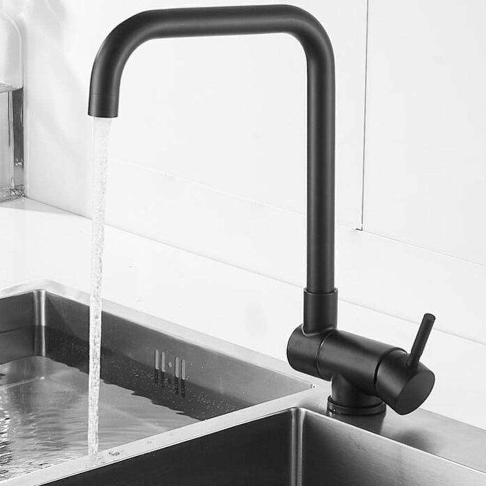 Robinet de cuisine en acier inoxydable pour cuisiner ensemble et partager