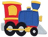 PatchMommy Iron On Patch, Train - Appliques for Kids Children