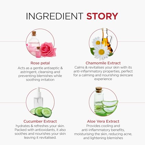 Image of Oshea Herbals RoseFresh Skin Toner For Normal to Oily Skin Type | Controls Oil, Cures Pimples, Minimise Pores & Hydrates with Healthy Glowing Skin - 120ml
