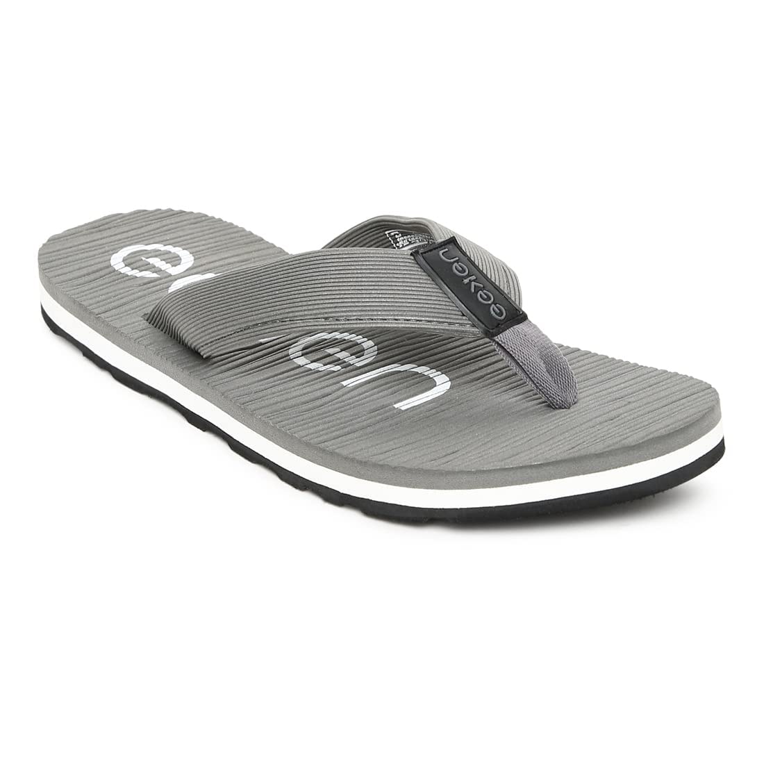 PARAGON Eeken EFBG3025 Men Stylish Lightweight Flipflops | Casual & Comfortable Slippers for Indoor & Outdoor | for Everyday Use Grey (B0BYDDR48T) Amazon Price History, Amazon Price Tracker