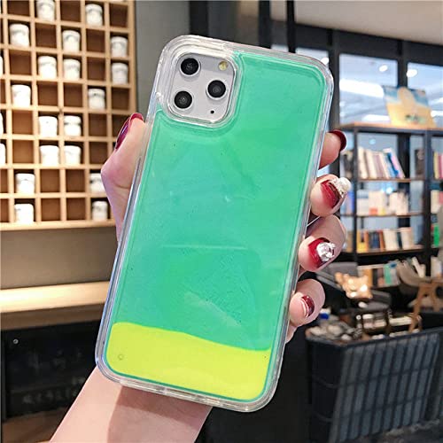 Coque iPhone XS Max sable mouvant lumineux pour la nuit