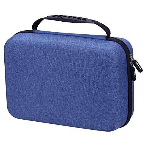 Aproca Hard Storage Travel Blue Case, for ieGeek 11.5", COOAU 11.5" / 12.5" Portable DVD Player - Image 4