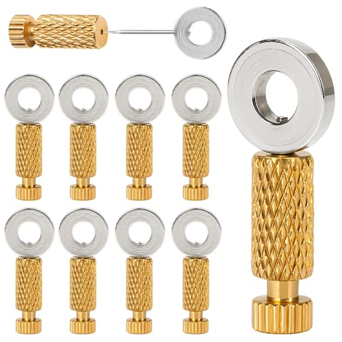 Leather Suture Positioning Needles, 10PCS DIY Leathercraft Located Needle, Locking