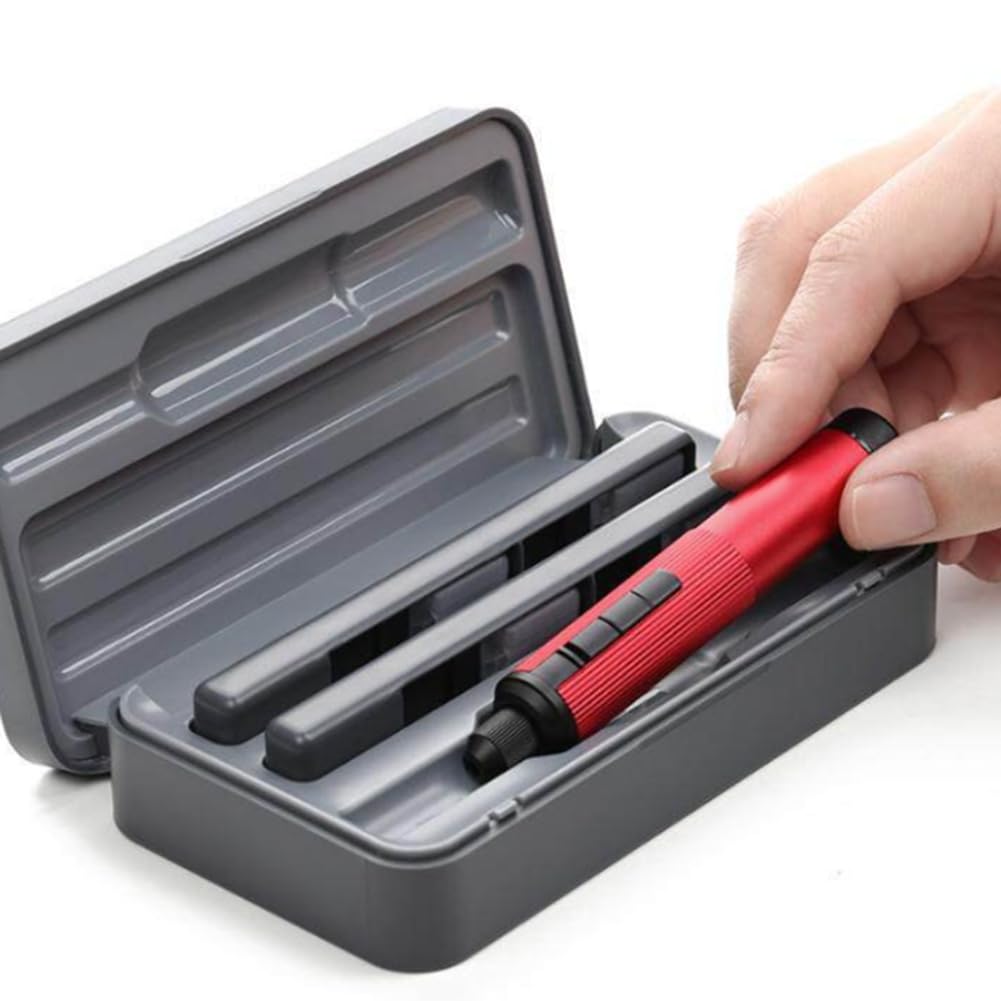 Kit de Herramientas de Destornillador, Taladro Eléctrico, Taladro de Plástico y Metal Blando.
