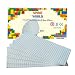 White Base Plates 5"x10" Compatible For Major Brand Baseplate Baseboard (6-Pack) Fit with All Major Brick Sets