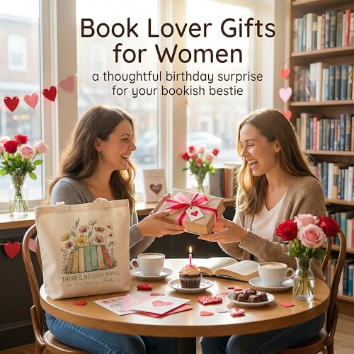 Bolso Tote de Lona para Lectores y Regalos Día de San Valentín miniatura 4