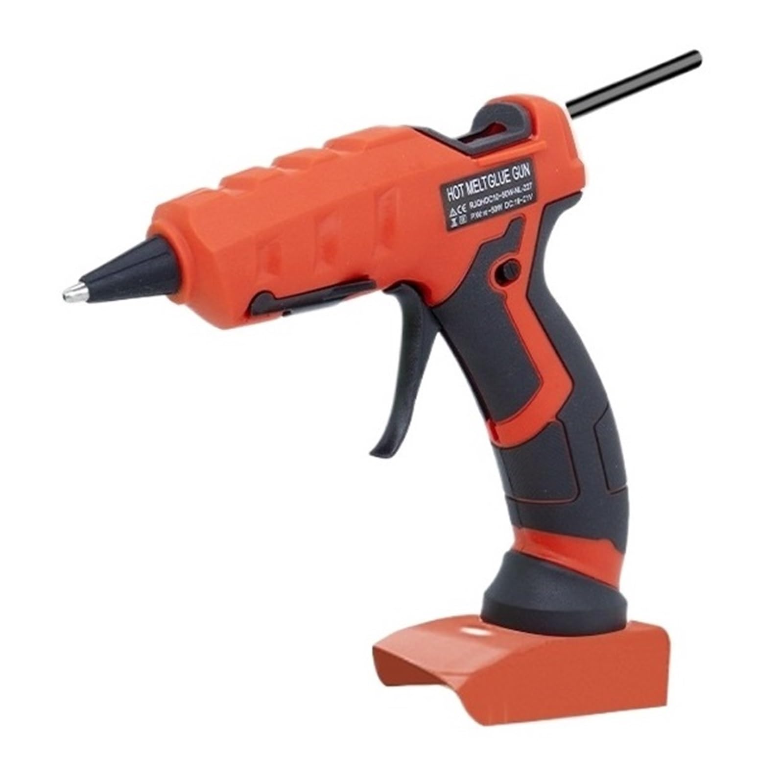 Bezprzewodowy Pistolet Do Klejenia Na Gorąco Z 30 Sztuk 7mm Kleje W Sztyfcie Akumulatora Litowo-jonowego 18V Elektryczne Elektronarzędzie Naprawy Szybkie Nagrzewanie(With 30 Glue Sticks-01)