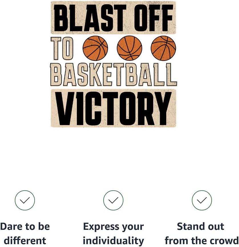 Cute Basketball Kids' Classic Fit T-Shirt - Quote Design T-Shirt - Printed Classic Fit Tee