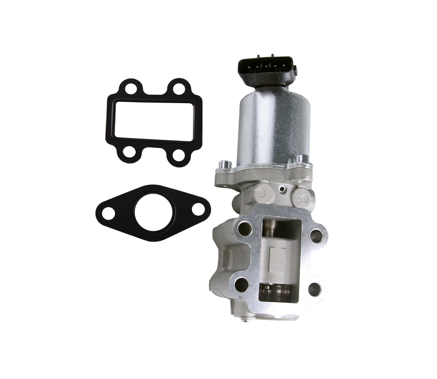 Valvole EGR con guarnizione (nera), per Avensis, per Corolla Verso, per Auris, 256200R020, 256200R021, 256200R022, 2562026110, 2562026111, 2562026112