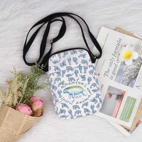 Lywjyb Birdgot Manatee Animal Crossbody Bag Sea Cow Lover Gift Ocean Life Gift Manatee Lover Gift4