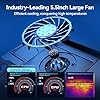 llano-Laptop-Cooling-Pad-with-Powerful-Turbofan55inch-Diameter-Fast-Cooling-Gaming-Notebook-Computer-156-21in-Adjustable-Speed-Touch-Control-LCD-Screen-3-Port-USB-A llano Laptop Cooling Pad with Powerful Turbofan(5.5inch Diameter), Fast Cooling Gaming Notebook Computer 15.6-21in, Adjustable Speed, Touch Control, LCD Screen, 3-Port USB A