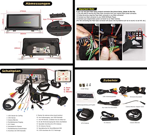 Erisin 10,25 pollici 8-Core 4GB+64GB Android 12