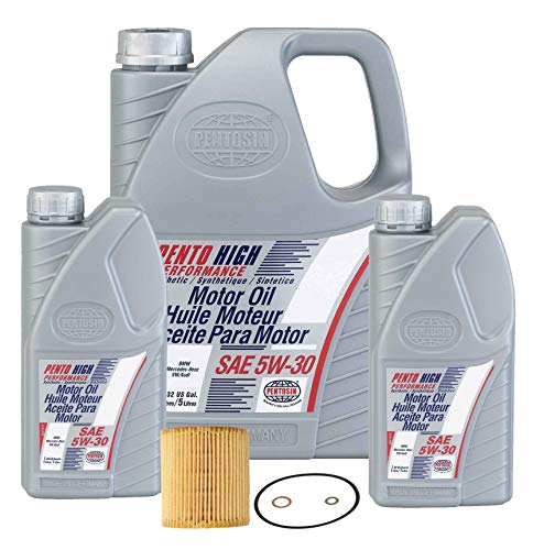 Kit de cambio de aceite OEM 5W-30 7 litros para BMW miniatura 1