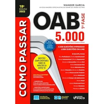 Como Passar na OAB 1ª Fase - 5000 Questões Comentadas