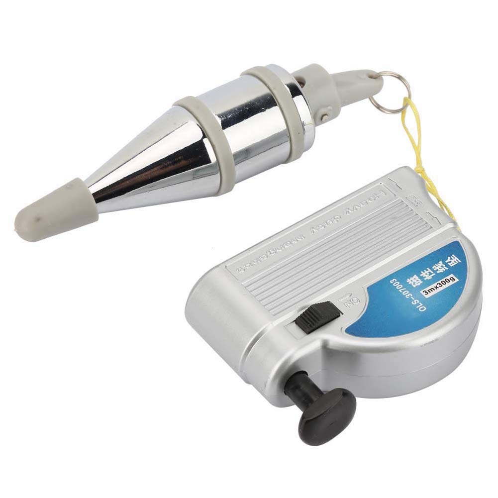 Plomada Automática Magnética Alambre Colgante Martillo para Medición Vertical 3 Metros 9.84 Pies Herramienta Precisa de Nivelación y Alineación