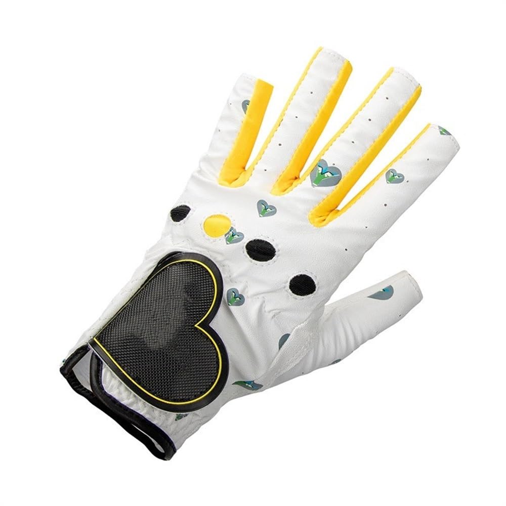 Guanti Golf Donne Sinistra e destra Sport traspirante 2 Pz/Paio Design senza dita Guanto da golf for Lady